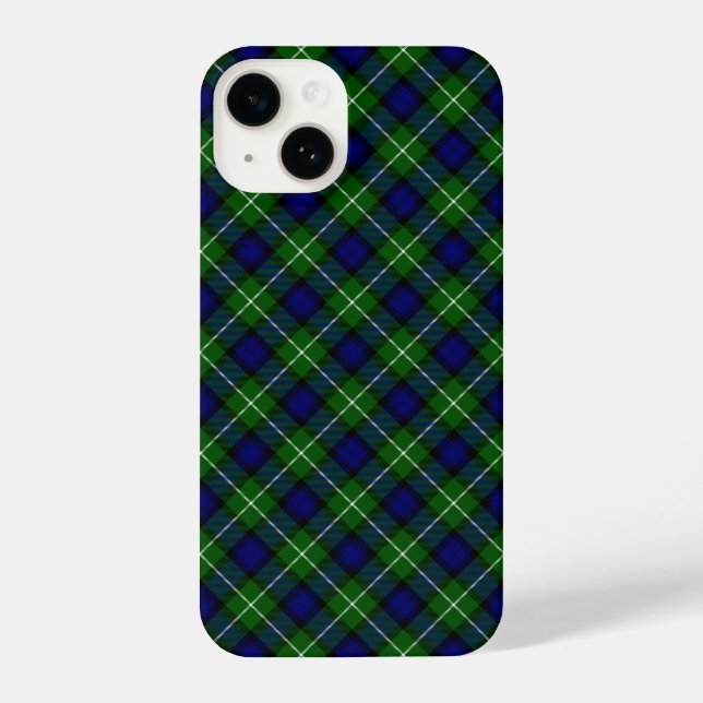 Funda Para iPhone Placa azul lamont (Reverso )