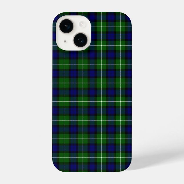 Funda Para iPhone Placa azul lamont (Reverso )