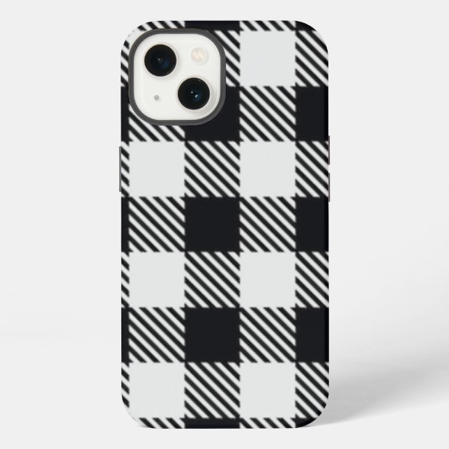 Funda Para iPhone Placa gris | Mug de cheques (Reverso )