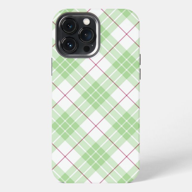 Funda Para iPhone Placa verde primavera (Reverso )