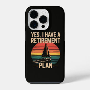 Funda Para iPhone 14 Pro Plan de jubilación barco de vela
