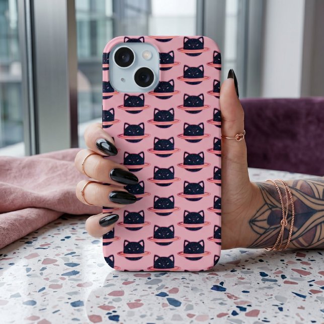 Funda para iPhone Planet Cat (Subido por el creador)