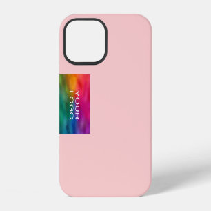 Funda Para iPhone 12 Plantilla de logotipo comercial personalizado eleg