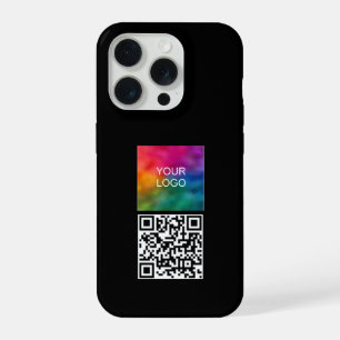 Plantilla de logotipo de carga de código QR de mod