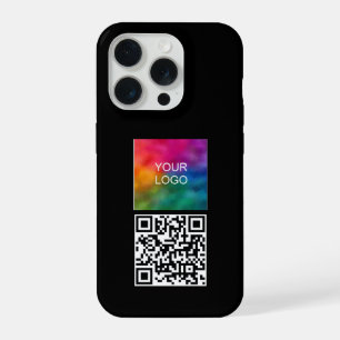 Plantilla de logotipo de envío de código QR Elegan