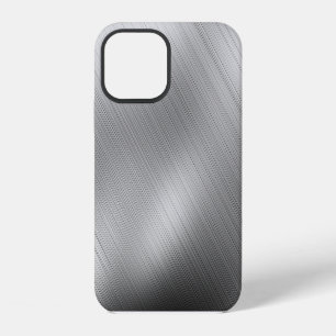 Funda Para iPhone 12 Plantilla de textura gris moderna