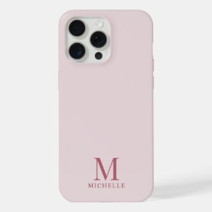 Plantilla personalizada moderna con monograma eleg