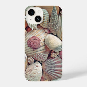 Funda Para iPhone 14 playa, conchas, océano