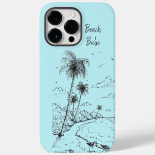 Funda Para iPhone 14 Pro Max Playa de Palmeras