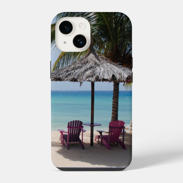 Funda Para iPhone Playa del Caribe (Reverso )