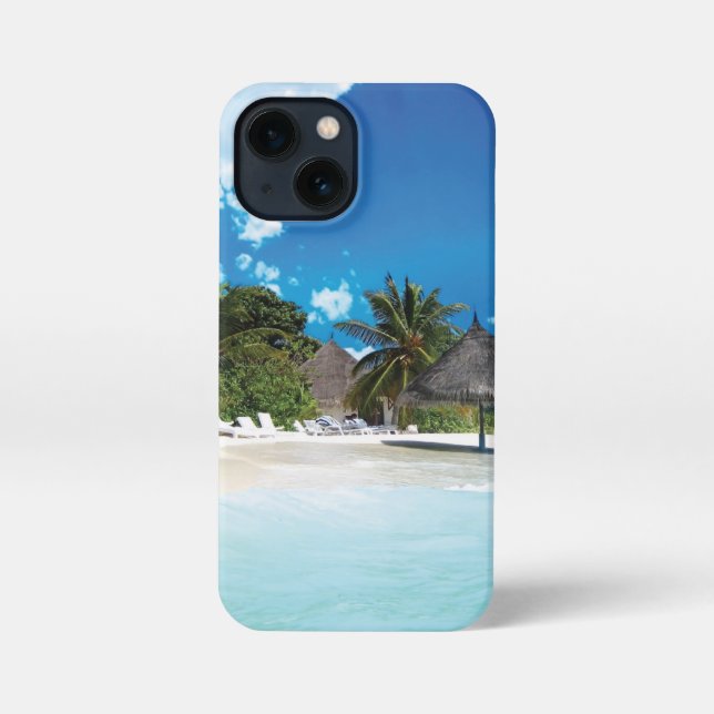 Funda Para iPhone Playa Exótica (Reverso )