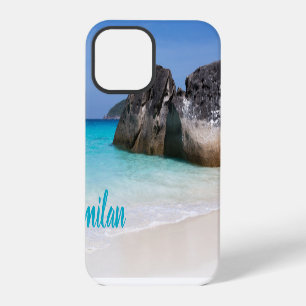 Funda Para iPhone 12 Pro Playa Similan Mar de Andamán Phuket Tailandia rega