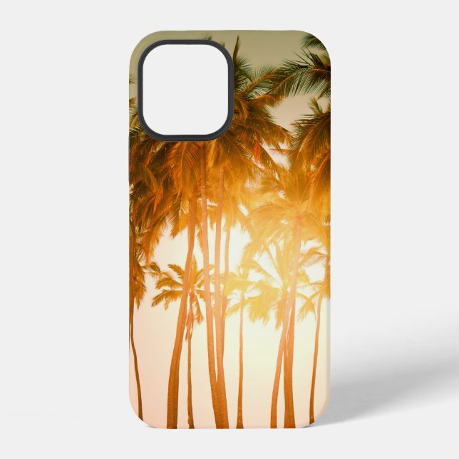Funda Para iPhone Playa tropical (Reverso )