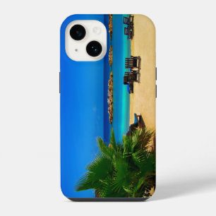 Funda Para iPhone 14 Playa Tropical