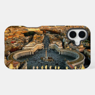 Funda Para iPhone 16 Plus Plaza de San Pedro Vaticano