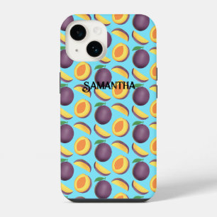Funda Para iPhone 14 Plum Fruit