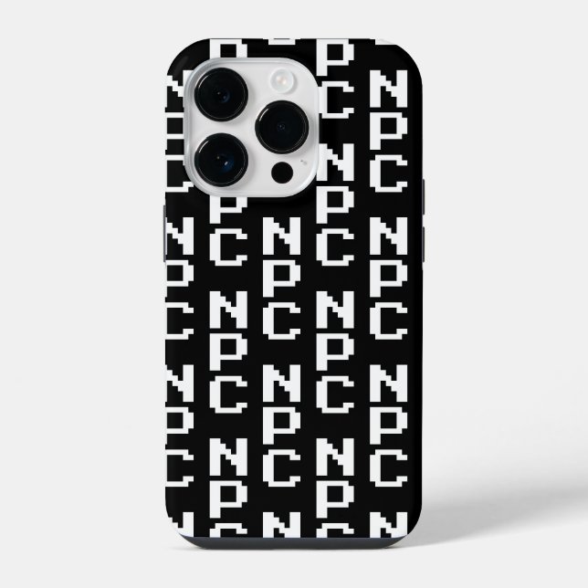 Funda Para iPhone PNJ - Personaje No Jugable (Reverso )