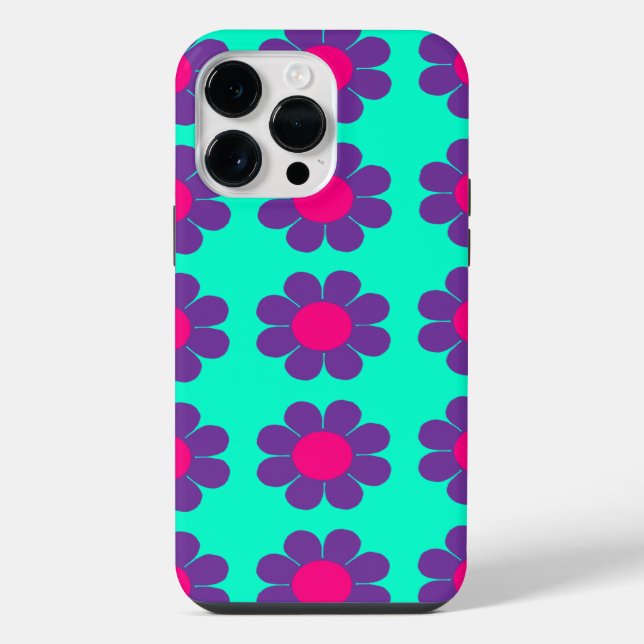 Funda Para iPhone Poder de flor pop (Reverso )
