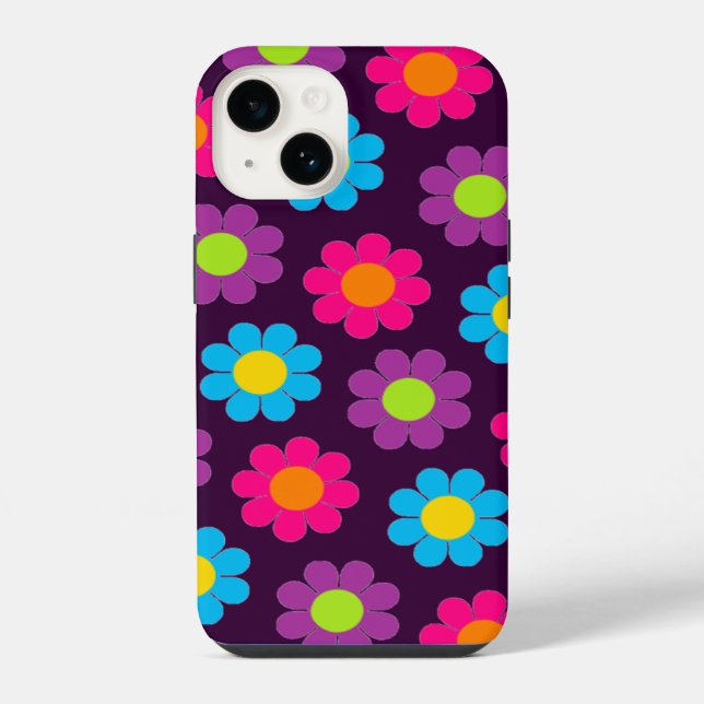 Funda Para iPhone Poder de Flor Pop (Reverso )