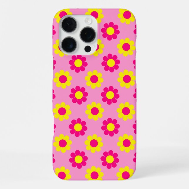Funda Para iPhone Poder de flor pop (Reverso )