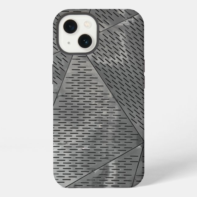 Funda Para iPhone Poder de la construcción de acero Inoxidable Indus (Reverso )