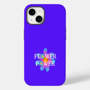 Funda Para iPhone 14 Poder de la Flor Morado