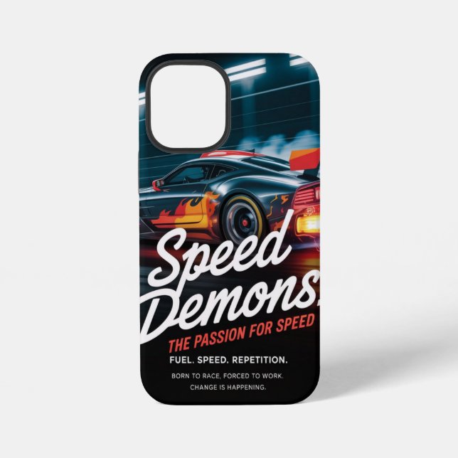 Funda Para iPhone Poder de Velocidad (Reverso )