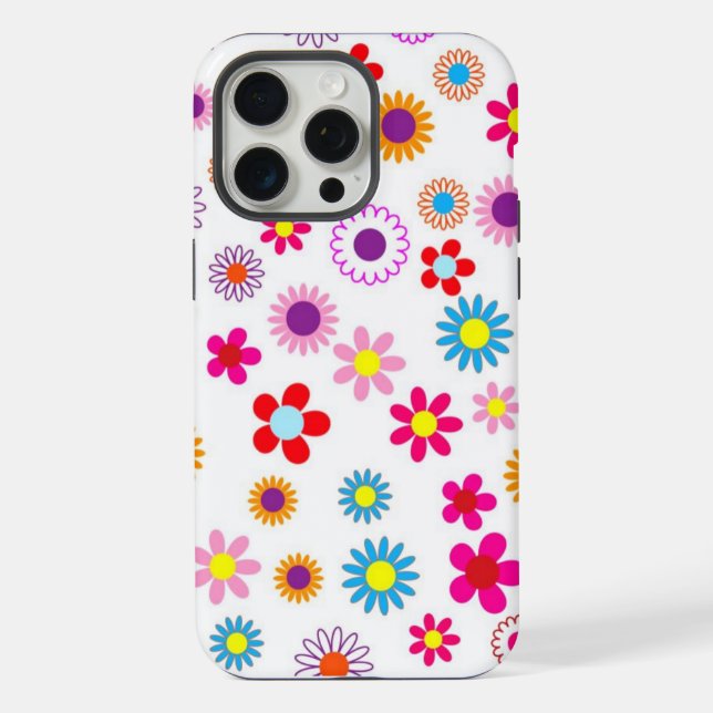 Funda Para iPhone Poder Floral  (Reverso )