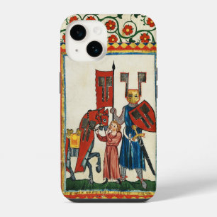 FUNDA PARA iPhone 14 POETA ALEMÁN COMO CABALLERO TEUTÓNICO MINIATURA ME