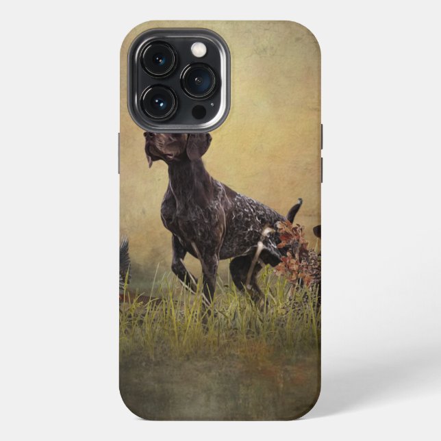 Funda Para iPhone Pointer Alemán de Pelo Corto   (Reverso )