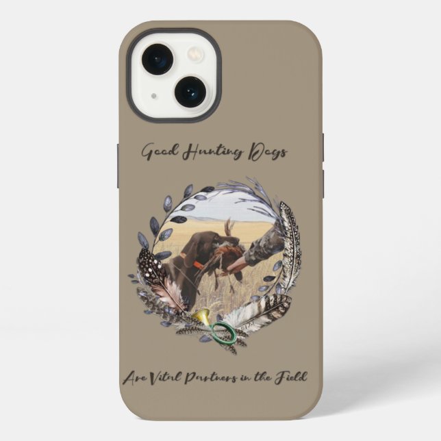 Funda Para iPhone Pointer Alemán de Pelo Corto GSP (Reverso )