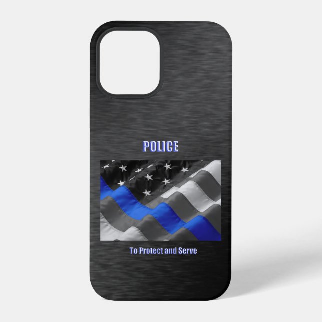 Funda Para iPhone Policía (Reverso )