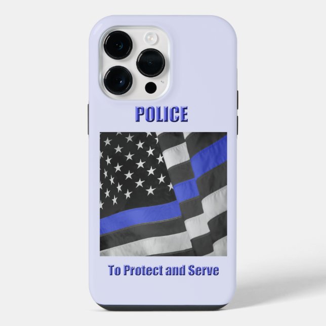 Funda Para iPhone Policía (Reverso )