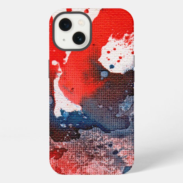 Funda Para iPhone Policromóptico #15A de Michael Moffa (Reverso )