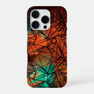 Funda Para iPhone 16 Pro Polígono, pintura