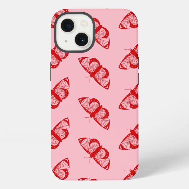 Funda Para iPhone Polillas (Reverso )