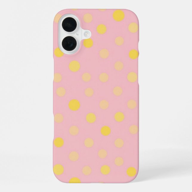 Funda Para iPhone Polka Dot Delight (Reverso )