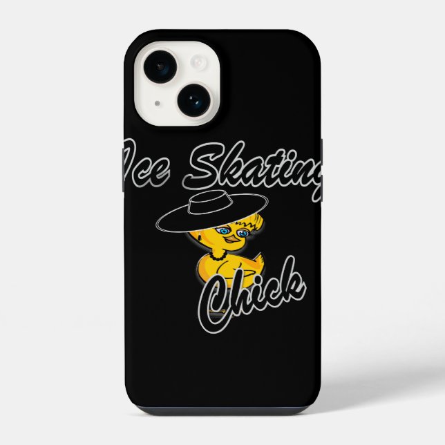 Funda Para iPhone Pollita Patinadora #4 (Reverso )