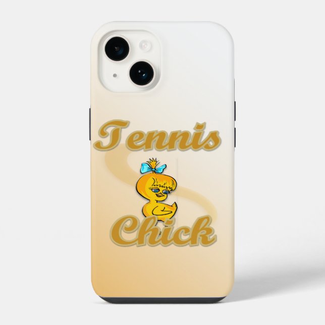Funda Para iPhone Pollito de Tenis (Reverso )