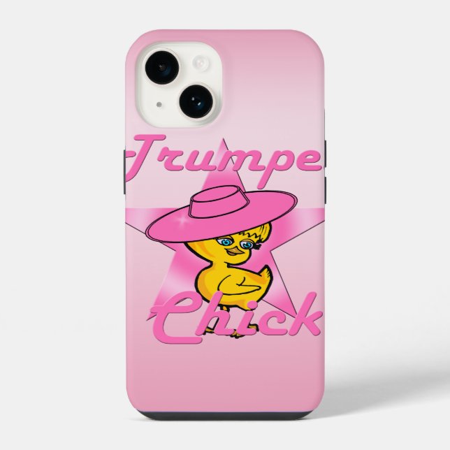 Funda Para iPhone Pollito Trompeta #8 (Reverso )