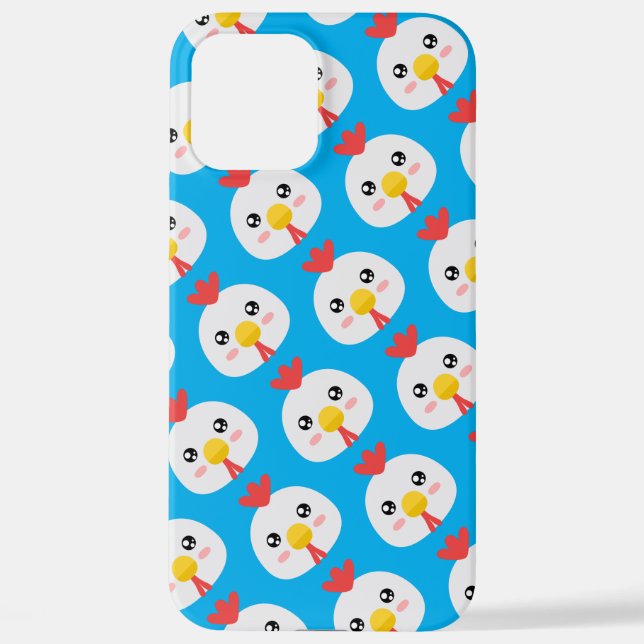 Funda Para iPhone Pollo blanco (Reverso )