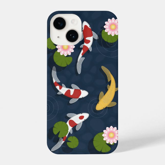 Funda Para iPhone Pond Koi Fish (Reverso )