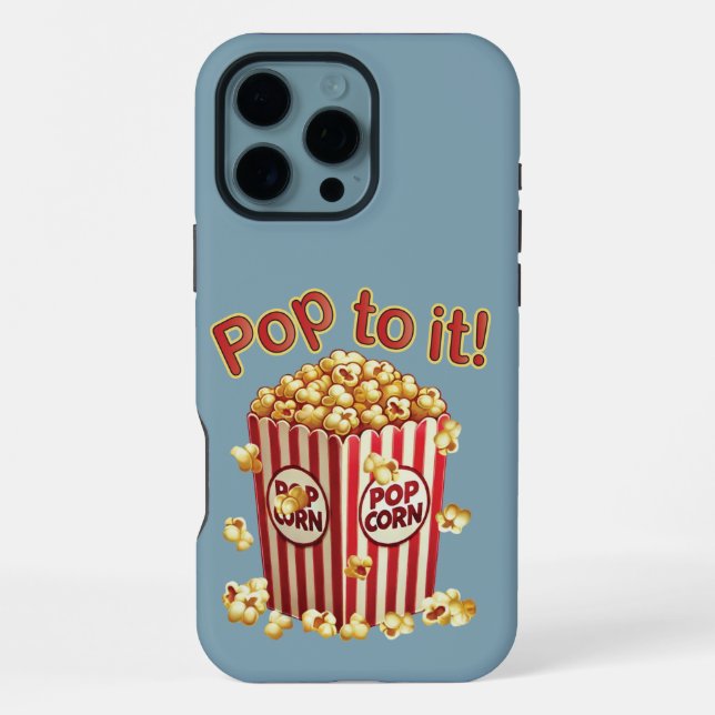 Funda Para iPhone Poppin' con Style - "¡Pídele!" (Reverso )