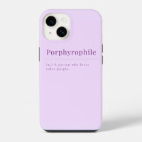 Porfirofilo: estuche Lavender para iPhone