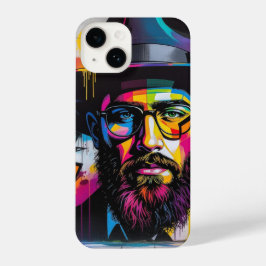 Funda Para iPhone 14 Portada de teléfono del graffiti de arte pop de un