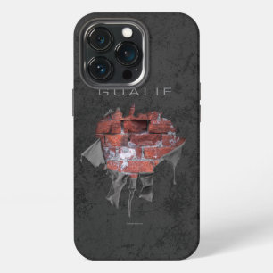 Funda Para iPhone 13 Pro Portero de pared de ladrillo roto (fútbol) Case-Ma
