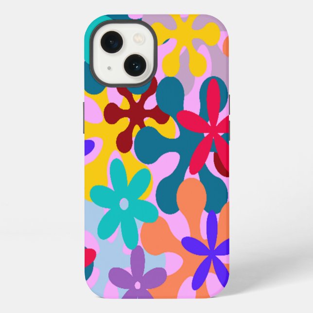 Funda Para iPhone Potencia de flor (Reverso )