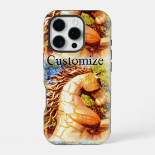 Funda Para iPhone 16 Pro potros mustang