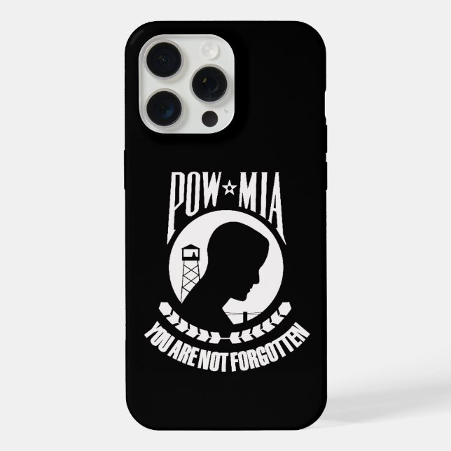 Funda Para iPhone POW MIA iPhone 15 pro max (Reverso )