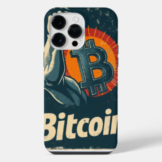 Funda Para iPhone 14 Pro Max Power of Bitcoin Blockchain crypto design